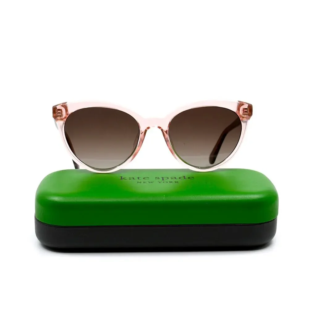 NEW KATE SPADE TAMARA/O/S PINK BROWN LENS AUTHENTIC SUNGLASSES - Picture 5 of 10